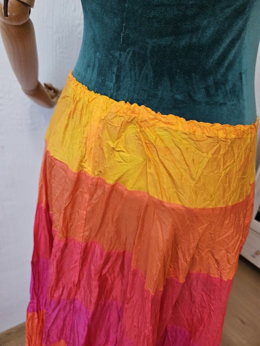 スカート dosa silk skirt size 2 Dosa Silk Multi Color Skirt Sz 2 (item 4.2) | eBay