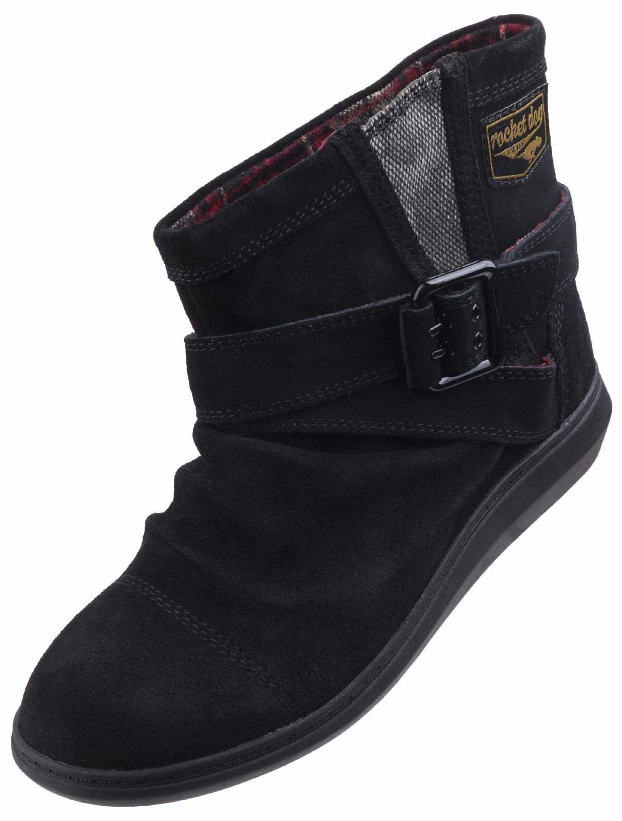 Rocket Dog Black Mint Pull On Boots eBay