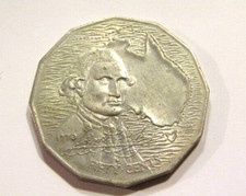 Australia 1970 50 Cents Coin