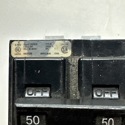 cutler hammer quick lag BA 2 pole 50 amp - Picture 4 of 6