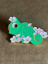Loungefly Pascal Tangled Sidekick Cherry Blossom Pin Rapunzel