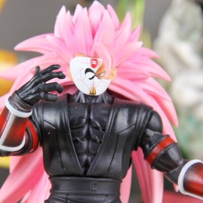 Figurine Dragon Ball Heroes - Black Goku Sayan 3 Rosé Masqué - 32 Cm - PVC