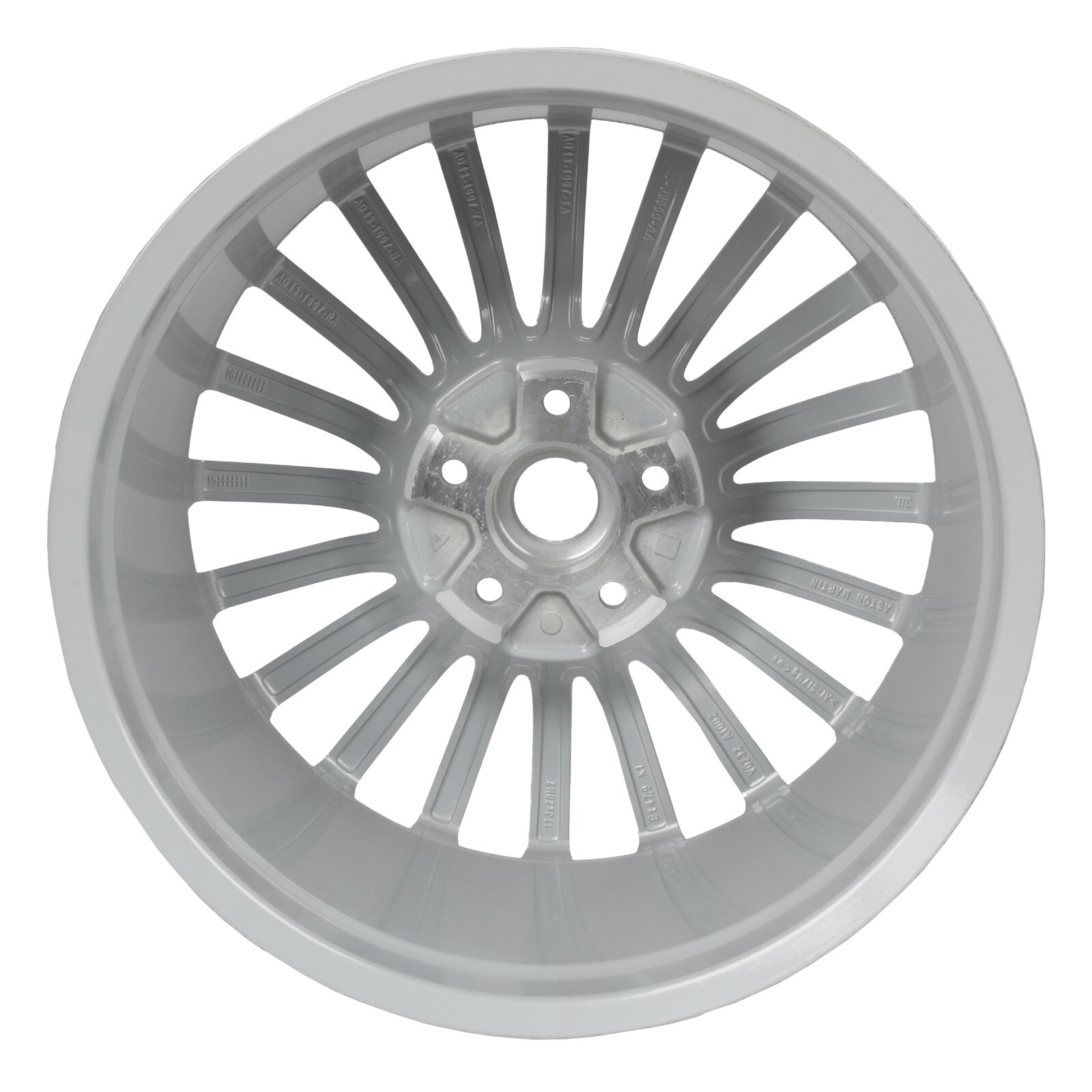GENUINE ASTON MARTIN DT SILVER RR RIM WHEEL 20" IN NEW OEM AD43-1007-NA