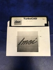 Vintage 1988 Software Turbo Cad on 5.25" Disk - DISK 1 ONLY