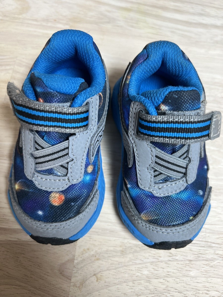 Saucony Baby Shoes Size Toddler Blue Slip On Athletic Running