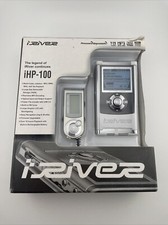 iRiver iHP-100 Multi Codec Jukebox MP3 Player / FM Tuner - Silver. Without PSU