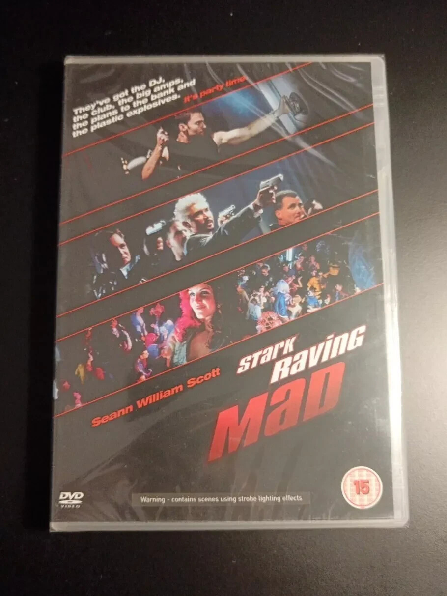 STARK RAVING MAD - DVD (2002) - NEW SEALED