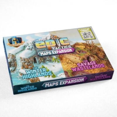 Tiny Epic Tactics Map Pack Expansion by Gamelyn Games GLYTETMP