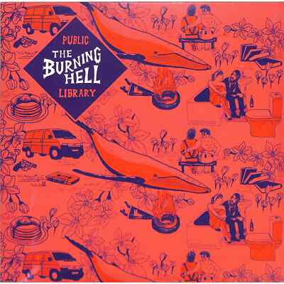 The Burning Hell / PUBLIC LIBRARY (LTD RED MARBLED LP) / Bb*island / 00158580 /