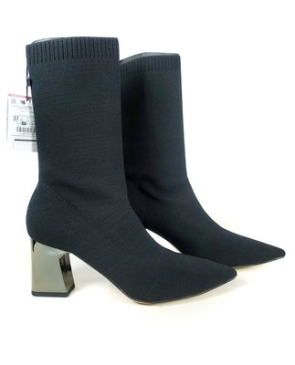 zara fabric boots