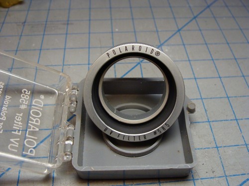 Polaroid #585 UV Filter For color pack cameras except 104, 125, and 180 - Picture 3 of 3