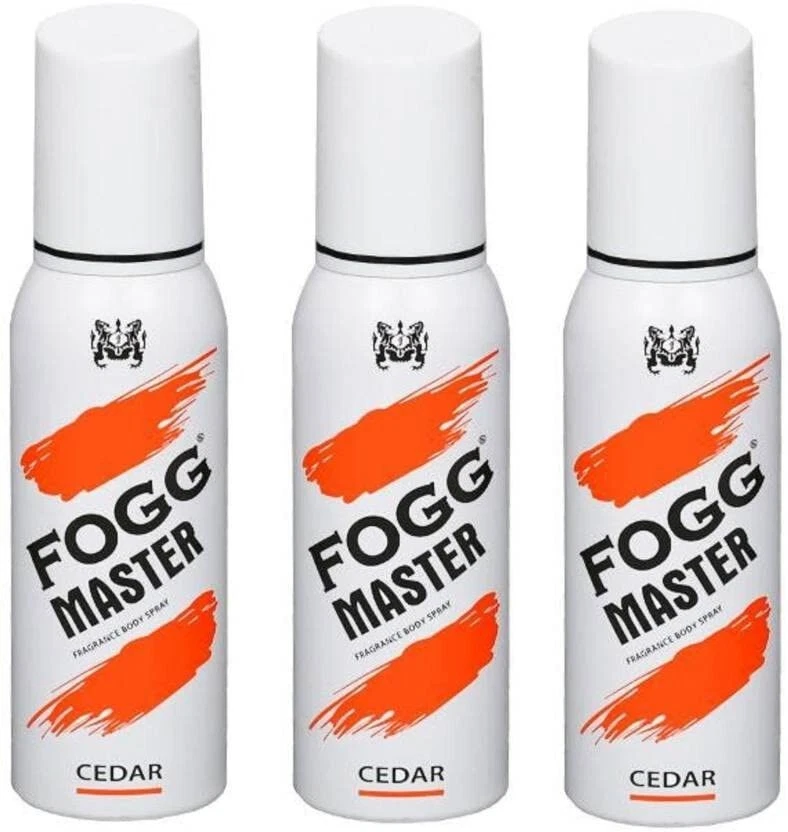 3x FOGG Master Cedar Fragancia Spray Corporal - 120 ml Envío Gratis Foto 2 de 4