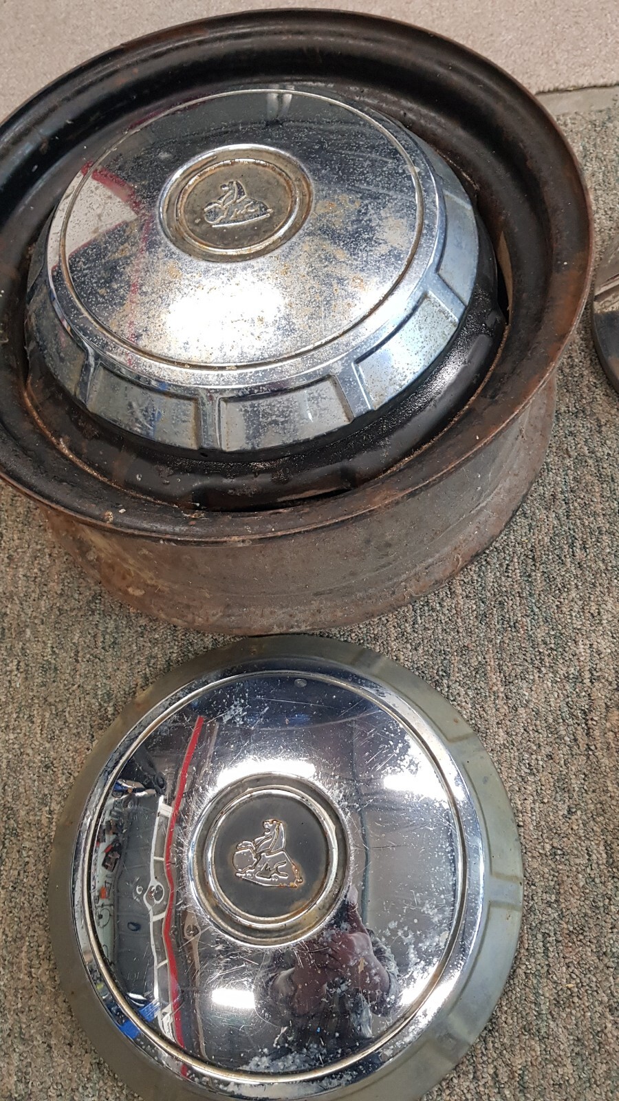 Holden HJ HK HL PREMIER STATESMAN UTE 1 TONNE HUB CAPS eBay