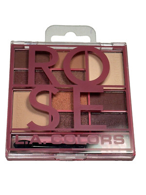 LA COLORS eyeshadow palette ROSE CES136