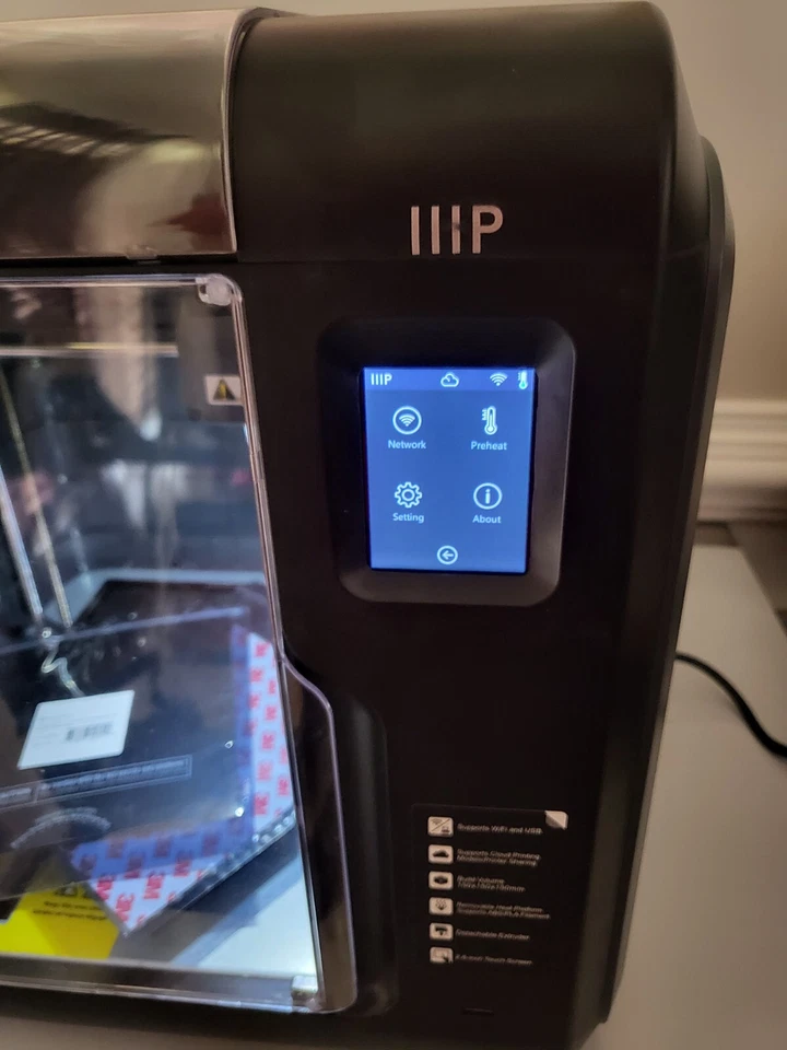 Monoprice Voxel закрытый сенсорный экран Wi-Fi полярное облако с поддержкой 3D-принтера 33820 - Изображение 4 из 4