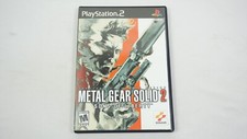 PS2 Metal Gear Solid 2 - Sons of Liberty (jeu+notice) FRA Bon