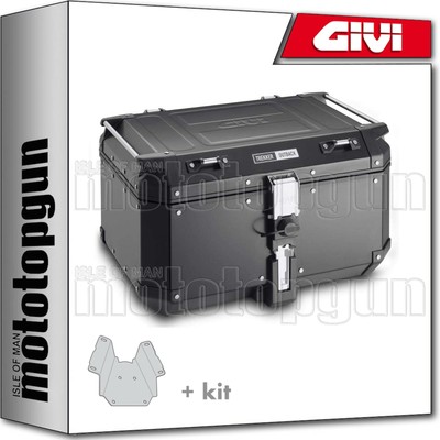 GIVI CASE TREKKER OUTBACK OBKN58B + HOLDER TRIUMPH BONNEVILLE T100 2019 19