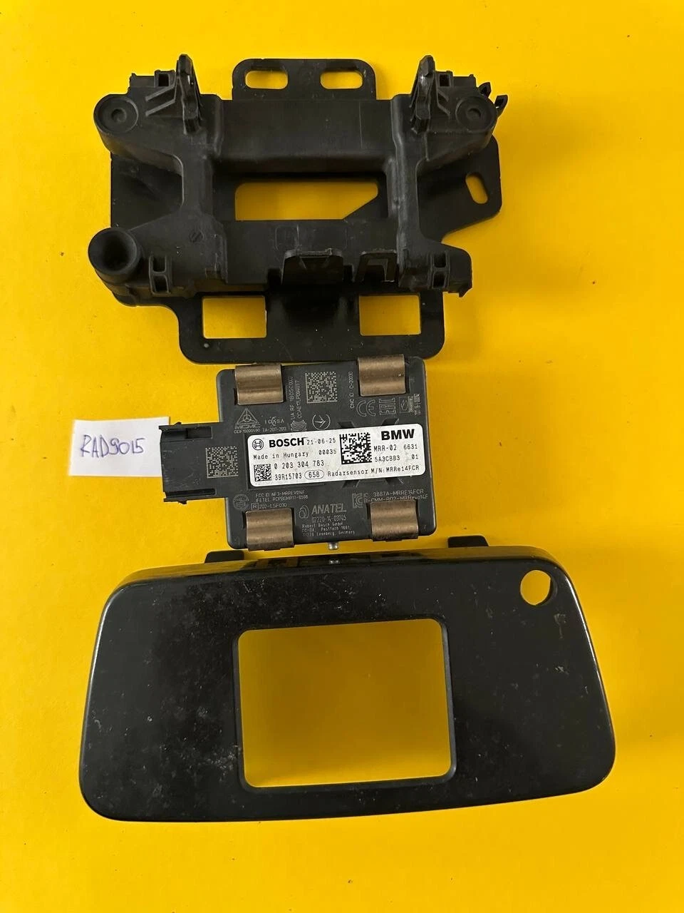 OEM BMW 1 F40 2 F44 GRAND COUPE ACC FRONT RADAR SENSOR 0203304783 66315A3CBB3