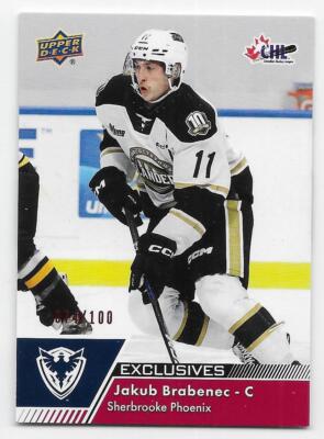 22/23 UPPER DECK CHL EXCLUSIVES PARALLEL Hockey /100 (#1-400