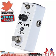Rowin Noise Gate Noise Reduction Guitar Effect Pedal True Bypass 2 Working Modes