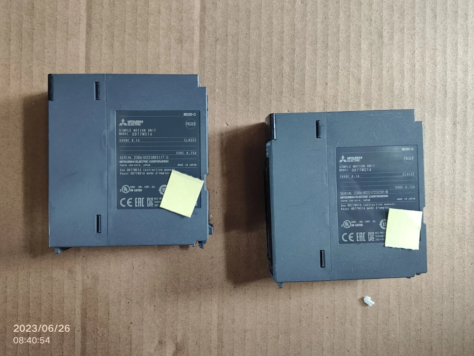 Controlador de movimiento Mitsubishi PLC 16 ejes QD77MS16 fabricado en 2021 Foto 2 de 4