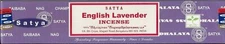 NEW SATYA SAI BABA ENGLISH LAVENDER INCENSE STICKS 15 GRAM BOX 