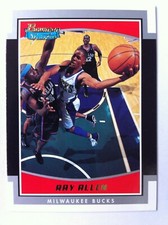 RAY ALLEN 2002-03 Bowman Signature Edition Card #SE-RA Serial #237/249-#P021523D