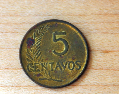 1964 Peru 5 Centavos - Picture 2 of 2