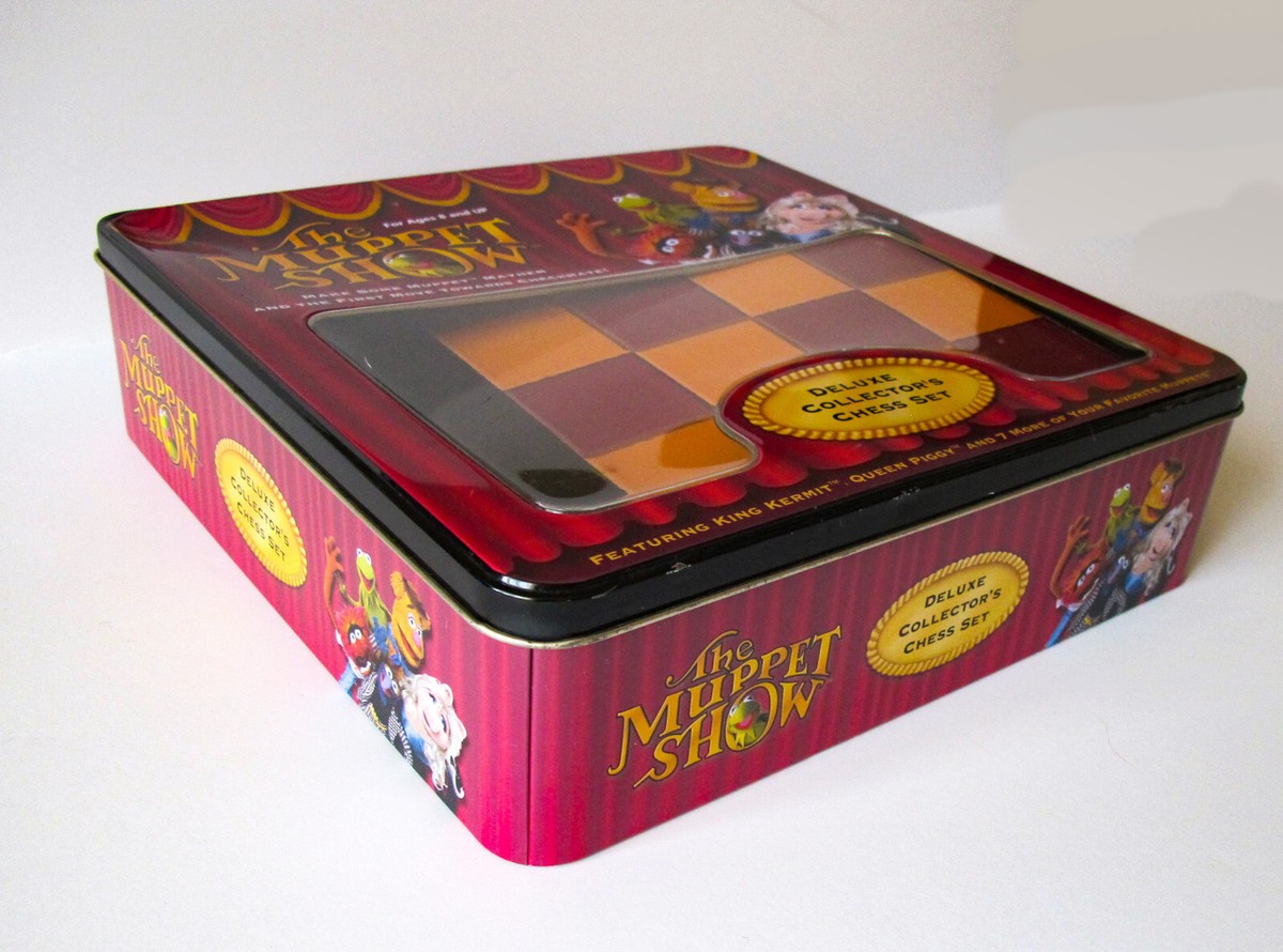 COMPLETE 2003 The Muppet Show Deluxe Collector's Chess Set