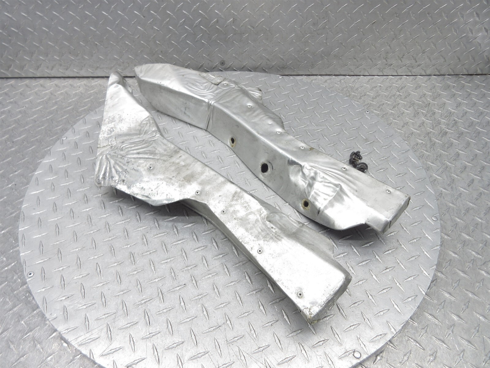 2008 Ferrari F430 Spider Left Right Support Heat Shield Cover Panel Pair Set