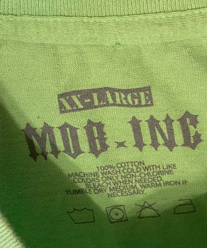 MOB INC Size XXL Stacking Benjamins $100 Bills Green T-Shirt 2XL Graphic Tee - Picture 6 of 6