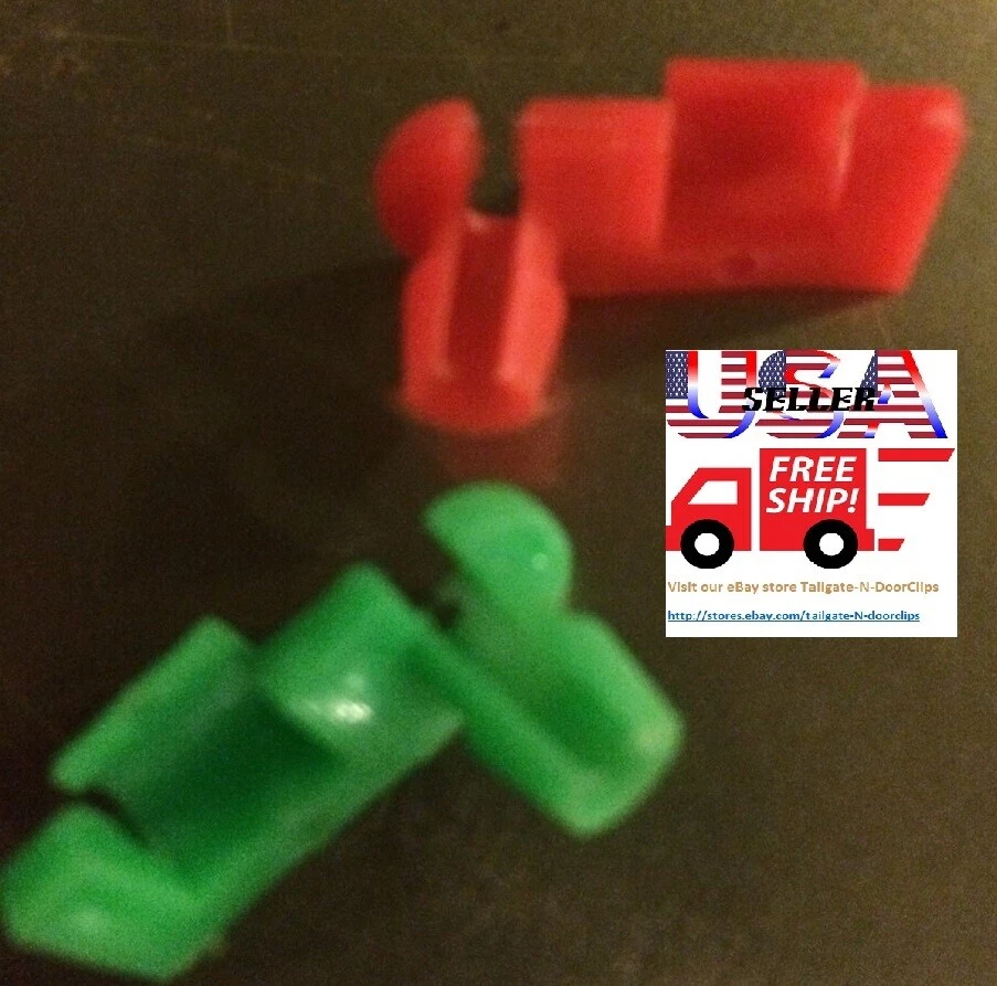 Mopar door lock rod clips A B C E BODY PLYMOUTH CUDA GTX CHARGER DODGE & MORE - Image 2 of 4