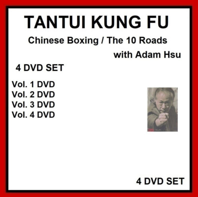 Tan Tui Spring Leg Chinese Boxing w/ Adam Hsu Kung Fu 4 DVD Set WuShu ...