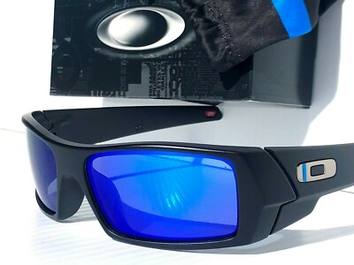 NEW Oakley GASCAN Thin Blue Line POLARIZED Galaxy Blue Mirror Lens