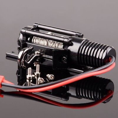 FOR RC Alloy ELECTRIC WINCH 1/10th Rock Crawler Axial SCX10 Wraith D90 RC Car
