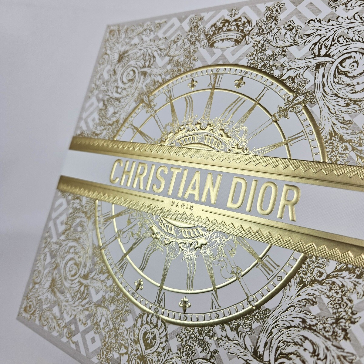 Christian Dior Empty Gift Box Container Holiday 2024 8”x8”x4” | eBay