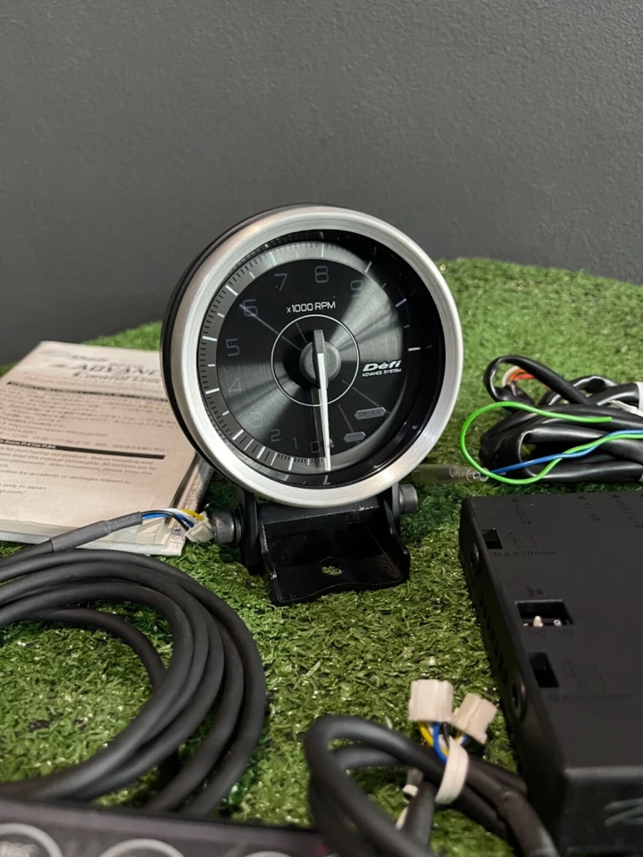 Defi Advance A1 Tachometer Gauge 11000 RPM + Control Unit - Image 3 of 4