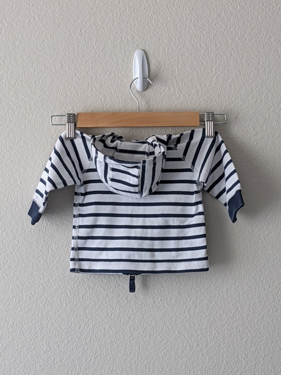 Baby Hoodie Zip Jacket By Petit Bateau 6M | eBay