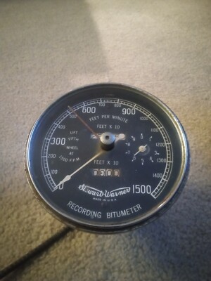 Stewart Warner S-100956 Recording Bitumeter | eBay