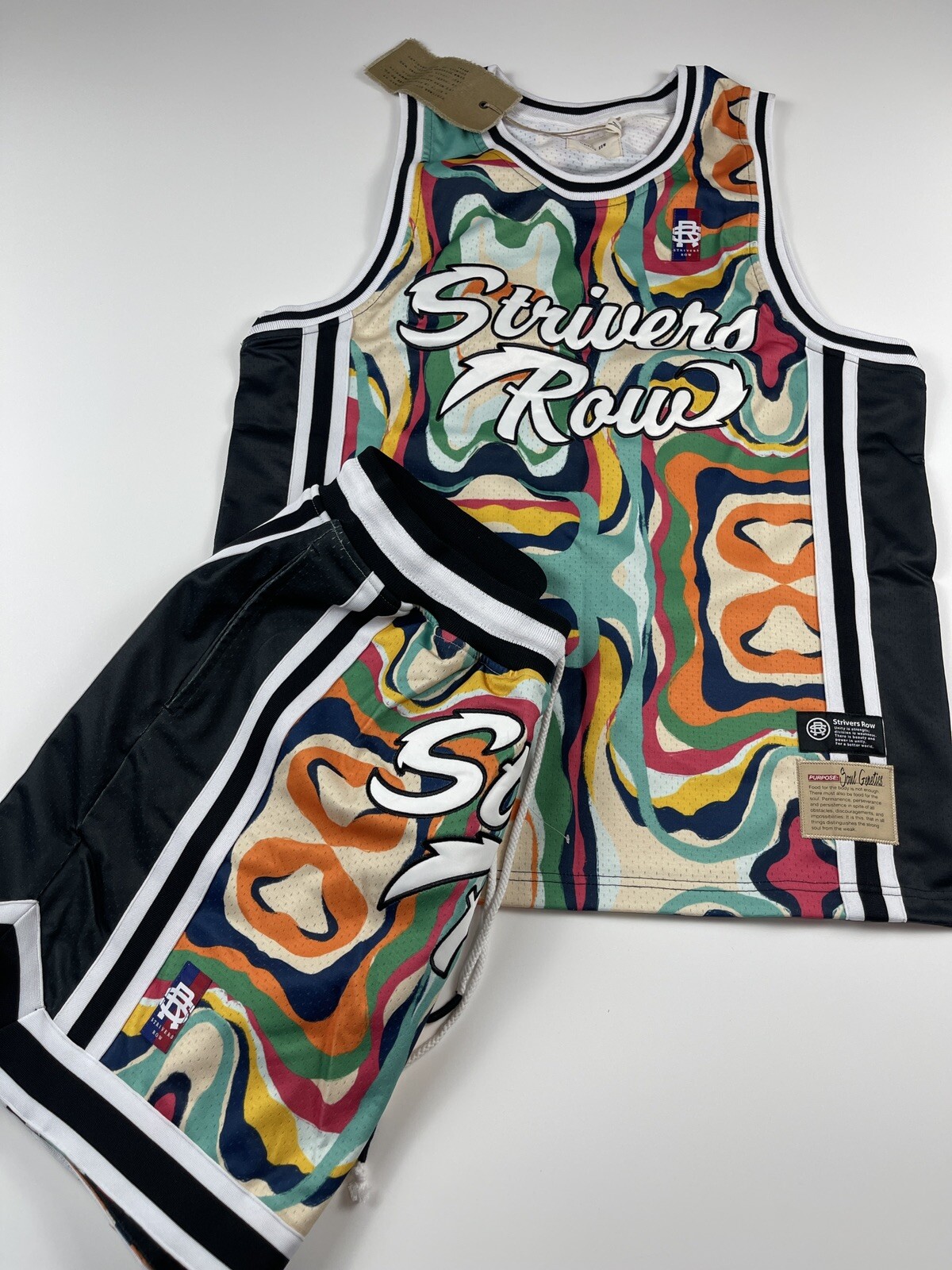 SET MAGLIE E PANTALONCINI UOMO 100% AUTENTICI STRIVERS FILA 2P M