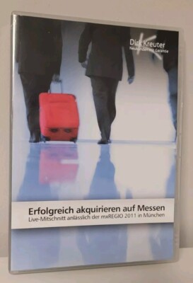Dirk Kreuter ERFOLGREICH AKQUIRIEREN AUF MESSEN DVD Seminar Life Mitschnitt 