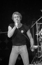 1979 ROGER DALTREY Of THE WHO Live On Stage Original 35mm Photo Negative bn
