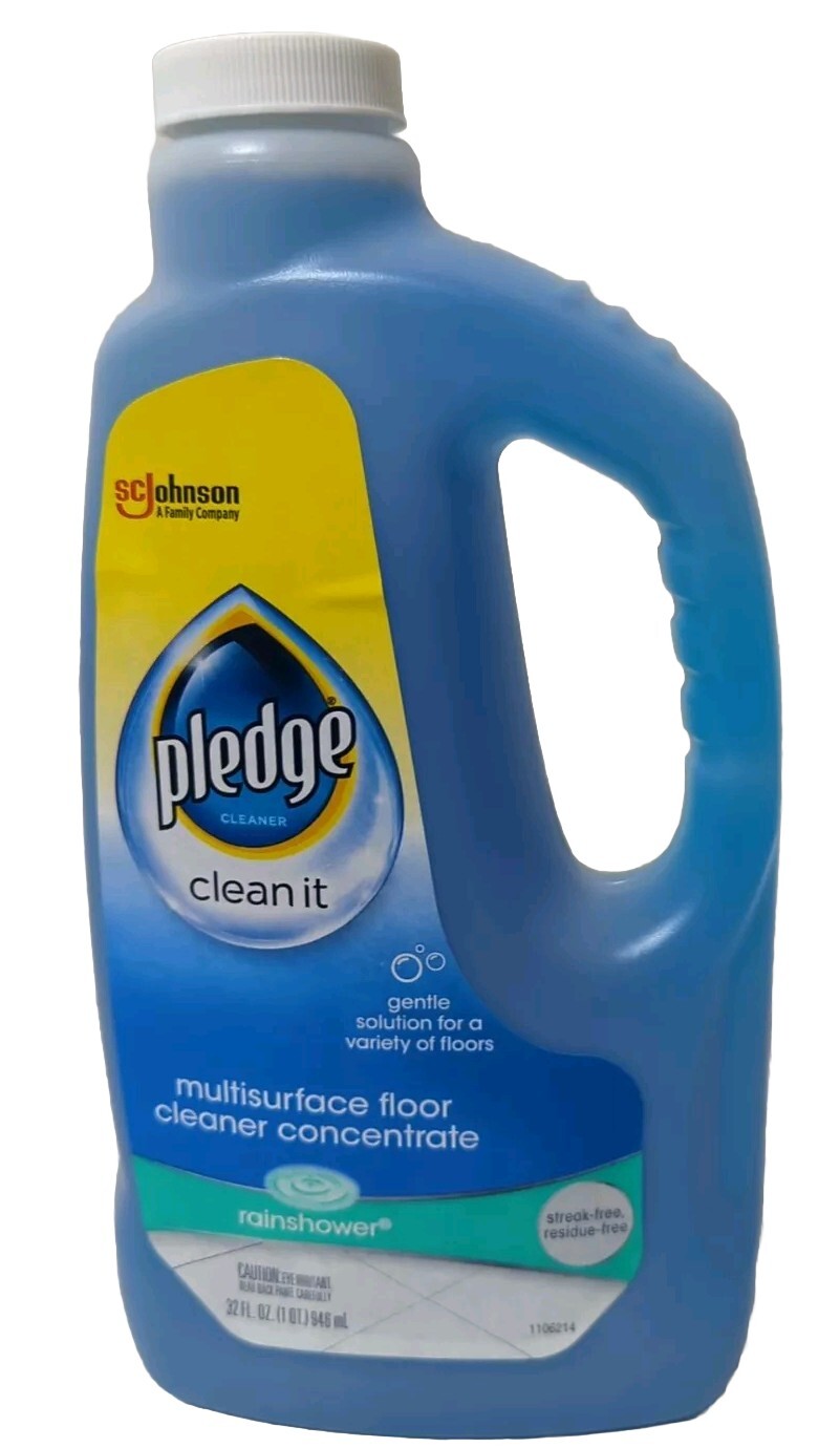 Pledge Clean It Multisurface Floor Cleaner Concentrate Rainshower 32 fl