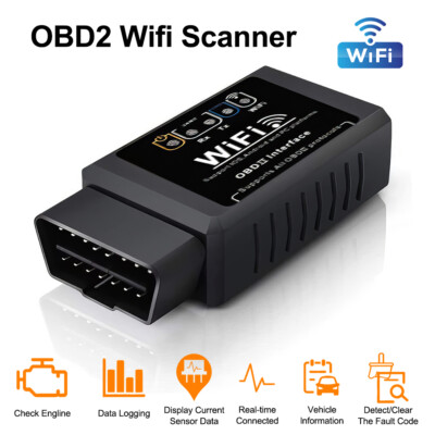 OBD II Stecker Bluetooth   OBD2 Scanner Diagnosegerät für iOS & Android - V1.5