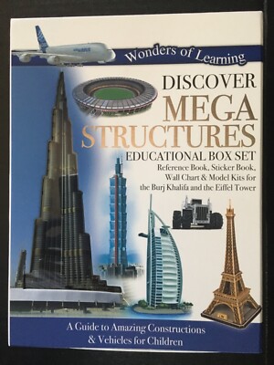 NEW WONDERS OF LEARNING Discover Mega Structures Education Set Model ...