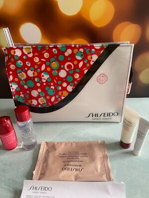 shiseido ginza tokyo 6 piece gift set-concentrate/cleanse/eye cream/softner