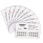 22 Style Dental Ortho Bracket Metal Braces Mini/Standard 345 Hooks Roth/MBT Sten