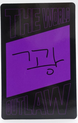 ATEEZ Mingi THE WORLD EP.2 : OUTLAW 