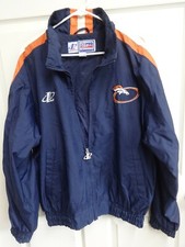 Vintage NFL Denver Broncos Football Logo Athletic Proline Track Jacket Men M