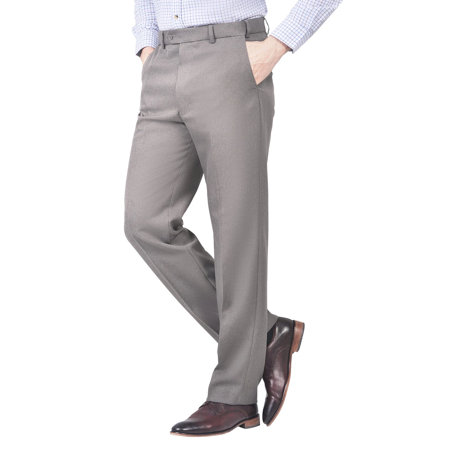 Mens Elasticated Comfort Waist trousers Smart Formal Casual Office Work Party
Opens in a new window